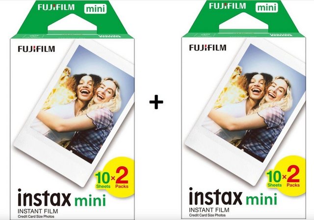 FUJIFILM Instax Mini Film Doppelpack 40 Stück Produktbild