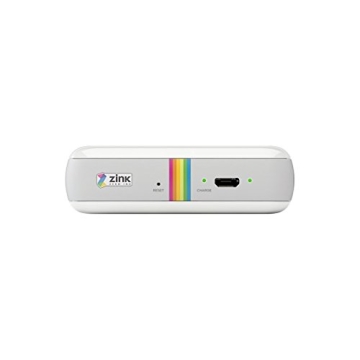 Polaroid Handydrucker ZIP mit tintenfreier Drucktechnologie ZINK - Kompatibel mit iOS & Android Geräten - Weiß - 7