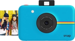 Polaroid Digitale Instant Snap Kamera BLAU mit ZINK Zero Ink Technologie - 1