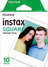 Instax quadratisch SQ10 Film – Weiß (10 Stück) -
