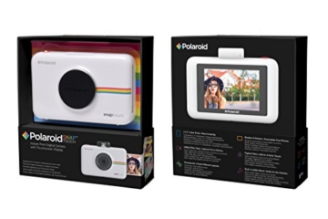 Polaroid-Schnappschuss-Sofortdruck-Digitalkamera mit LCD-Display (rot) mit Zink Zero Ink Drucktechnologie - 