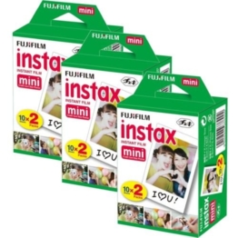 Fujifilm Instax Mini Film Bundle Pack (60 Aufnahmen) Mini für Instax 8 50s 25 7s 90 300 - 1