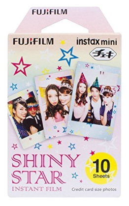 Fujifilm Instax Mini Instant Film, Shiny Star, Einzelpackung - 1