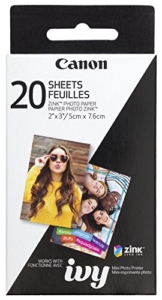 Canon Zink Fotopapier Pack 20 Bögen - 1