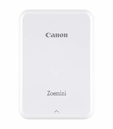 Canon Zoemini Mobiler Mini-Fotodrucker (Akku, 5 x 7,5 cm Fotos, ZINK-Druck tintenfrei, für Handys iOS und Android via Bluetooth, 160 g) weiss - 18