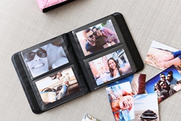 Polaroid 64-Taschen Fotoalbum mit Fenster-Deckblatt für 5 x 7,5 cm Fotopapier (Snap, Zip, Z2300) - Pink - 6
