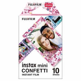 Fujifilm instax Mini Confetti Glass Film, Bunt metallic - 1