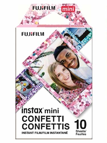 Fujifilm instax Mini Confetti Glass Film, Bunt metallic - 5