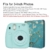 Fintie Fotoalbum für Fujifilm Instax 3-Zoll Film- 104 Seiten Foto-Album für Fujifilm Instax Mini 11 Mini 9 Mini 8 Mini 90 Mini 25 Mini Link Printer Mini LiPlay, Polaroid Snap PIC-300, Mandelblüten - 5